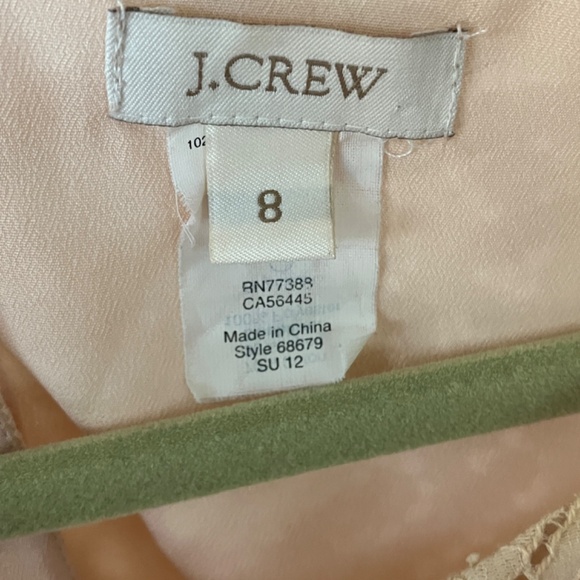 J. Crew Tiered Shift Dress (Lace) - Size 8 - Picture 3 of 5
